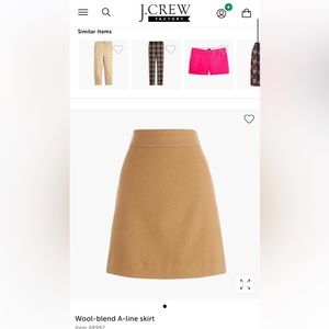 J Crew Skirt